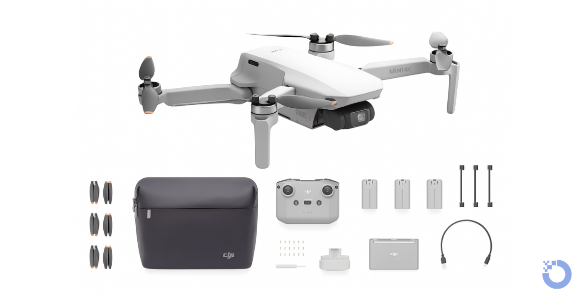 Drone DJI Mini 4K Fly More Combo (DJI RC-N1C)